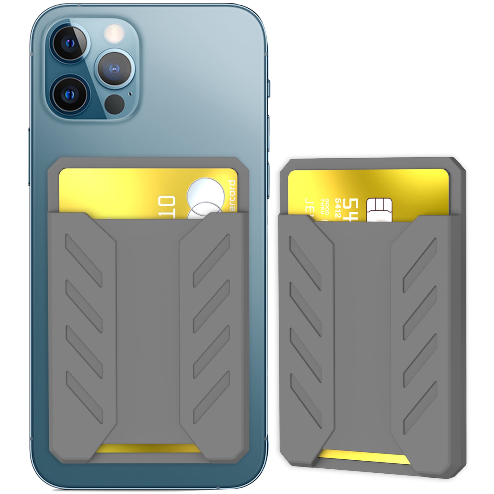 AHASTYLE PT133-A Magnetic Phone Card Holder Mobile Phone Credit Card Sleeve Wallet Pocket AHASTYLE PT133-A Magnetic Phone Card Holder Mobile Phone Credit Card Sleeve Wallet Pocket